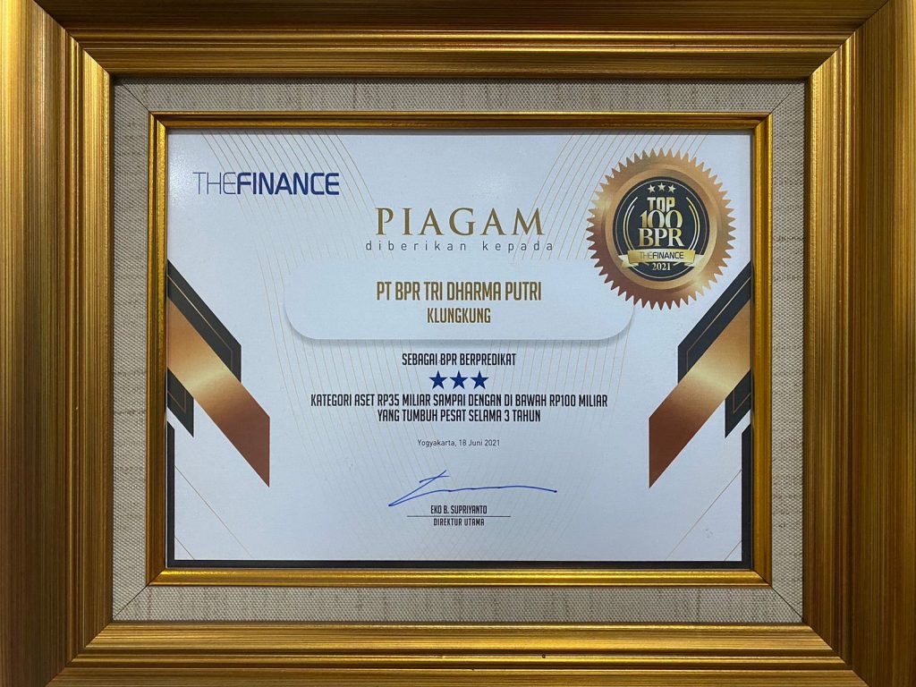Penghargaan The Finance